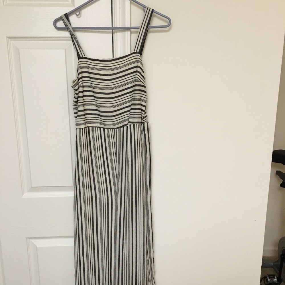 Striped jumpsuit